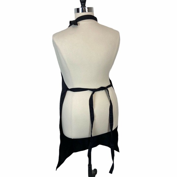 Rooster Kitchen Apron America At Home Unisex Black Lightweight Tie Size OS - Picture 4 of 11